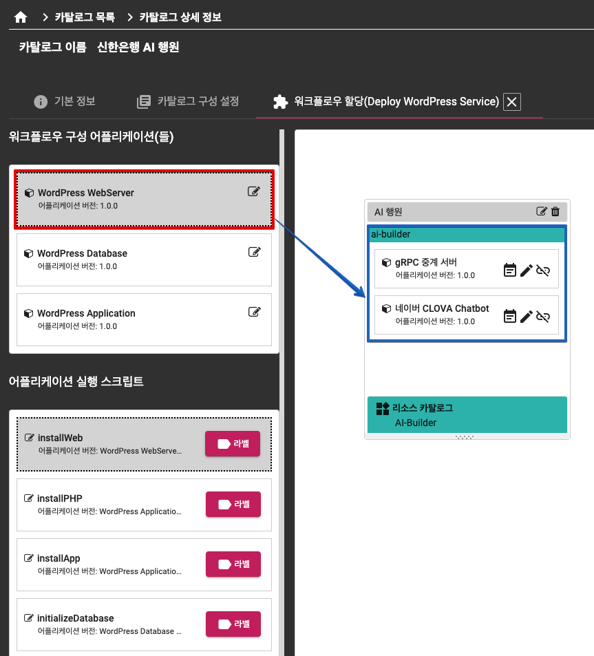 배치전 상태